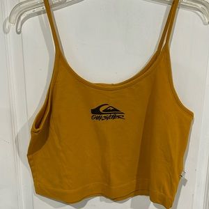 Quiksilver Mustard Crop Top